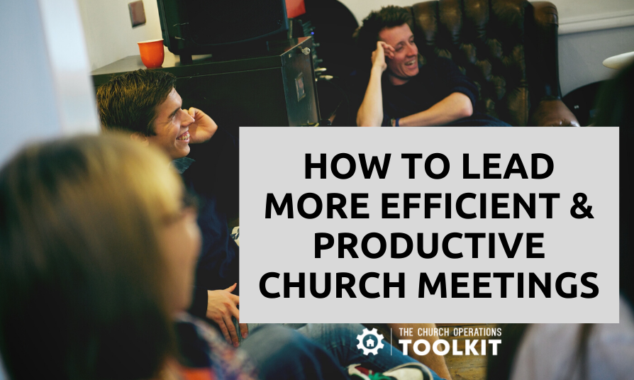 Lead productive meetings