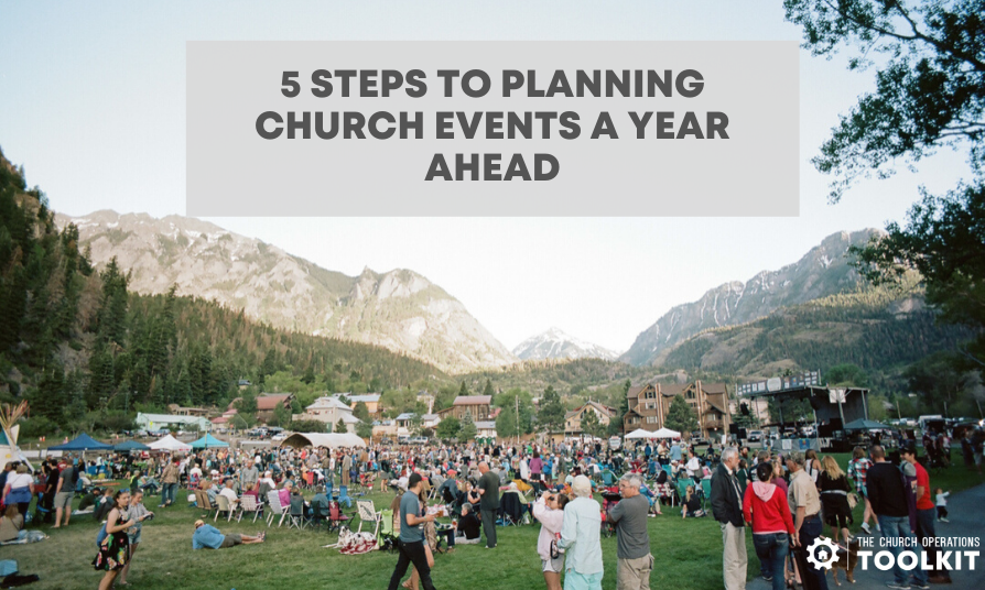 planning church events