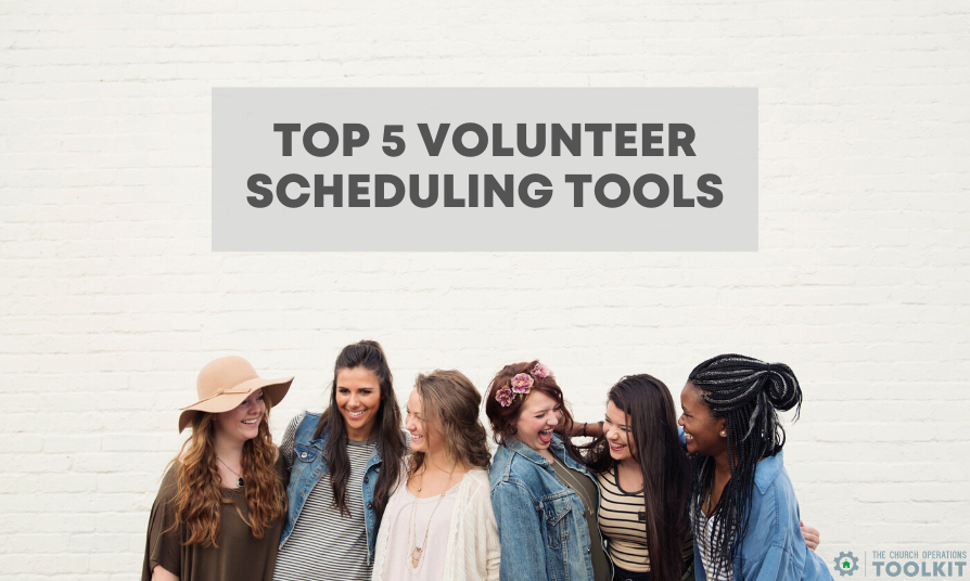 volunteer scheduling tools