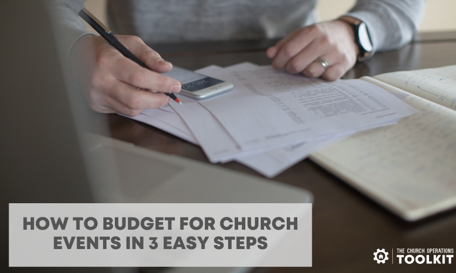 Budget for church events