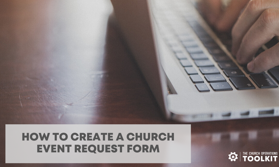 Church event request form